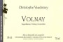 Domaine Christophe Vaudoisey Volnay 2013 Front Label