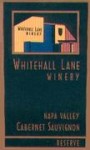 Whitehall Lane Cabernet Sauvignon Reserve 1995 Front Label