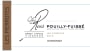 Domaine Clos des Rocs Pouilly-Fuisse Les Pierrotes 2013 Front Label