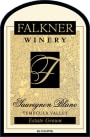 Falkner Winery Sauvignon Blanc 2010  Front Label
