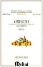 Fattorie Melini Orvieto Classico 1999 Front Label