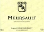Fabien Coche-Bouillot Meursault 2007 Front Label