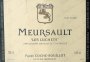 Domaine Coche-Bizouard Meursault Les Luchets 2012 Front Label