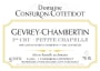 Domaine Confuron-Cotetidot Gevrey-Chambertin Petite Chapelle Premier Cru 2012 Front Label