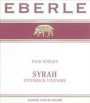 Eberle Steinbeck Vineyard Syrah 1998 Front Label