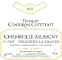 Domaine Confuron-Cotetidot Chambolle-Musigny Derriere la Grange Premier Cru 2011 Front Label