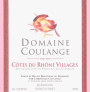 Domaine Coulange Cotes du Rhone Villages 2002 Front Label