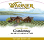 Wagner Vineyards Barrel Fermented Chardonnay 2015 Front Label