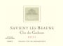 Domaine d'Ardhuy Savigny les Beaune Clos des Godeaux 2011 Front Label