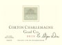 Domaine d'Ardhuy Corton Charlemagne La Vigne Dieu Grand Cru 2012 Front Label