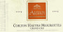 Domaine d'Ardhuy Corton Hautes Mourottes Grand Cru 2004 Front Label