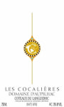 Domaine d'Aupilhac Coteaux du Languedoc Les Cocalieres Blanc 2014 Front Label