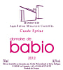 Domaine de Babio Minervois Cuvee Syrius 2012 Front Label