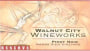 Walnut City Wineworks Hawks View Vineyard Reserve Pinot Noir 2002 Front Label