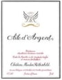 Aile d'Argent Bordeaux Blanc 1998 Front Label
