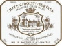 Chateau Doisy Vedrines Sauternes 1988 Front Label