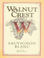 Walnut Crest Sauvignon Blanc 2008 Front Label