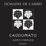 Domaine de Cambis Saint-Chinian Caudomato 2010 Front Label