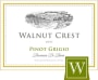 Walnut Crest Pinot Grigio 2010 Front Label