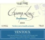 Domaine de Champ-Long Ventoux Cuvee Tradition 2010 Front Label
