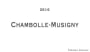 Domaine de Chassorney  Chambolle-Musigny 2010 Front Label