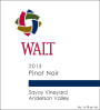 Walt Savoy Vineyard Pinot Noir 2013 Front Label
