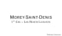 Domaine de Chassorney Morey-Saint-Denis Monts Luisants Premier CRU 2011 Front Label