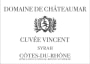 Domaine de Chateaumar Cotes-du-Rhone Cuvee Vincent 2010 Front Label