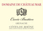 Domaine de Chateaumar Cotes-du-Rhone Cuvee Bastien 2013 Front Label