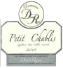 Domaine de Claire Petit Chablis 2015 Front Label