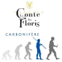 Domaine de Conte de Floris Coteaux du Languedoc Carbonifere 2014 Front Label