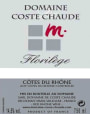 Domaine de Coste Chaude Cotes du Rhone Florilege 2013 Front Label