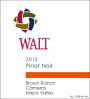 Walt Brown Ranch Pinot Noir 2013 Front Label