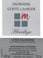 Domaine de Coste Chaude Cotes du Rhone Florilege 2014 Front Label