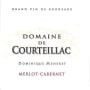 Domaine de Courteillac Bordeaux Superieur 2012 Front Label