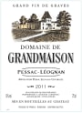 Domaine de Grandmaison Pessac-Leognan 2011 Front Label