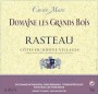Domaine les Grands Bois Rasteau Cuvee Marc 2010 Front Label