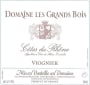 Domaine les Grands Bois Cotes du Rhone Viognier 2014 Front Label