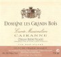 Domaine les Grands Bois Cairanne Cotes du  Villages Cuvee Maximilien 2009 Front Label