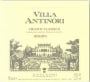 Marchesi Antinori Villa Antinori Chianti Classico Riserva (3 Liter Bottle) 1987 Front Label