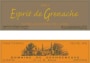 Dom. de Grangeneuve Cotes du Rhone Villages Esprit de Grenache 2007 Front Label