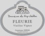 Domaine de Gry-Sablon Fleurie Vieilles Vignes 2014 Front Label