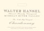 Walter Hansel The North Slope Vineyard Chardonnay 2013 Front Label