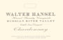Walter Hansel Cahill Lane Vineyard Chardonnay 2013 Front Label