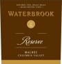 Waterbrook Reserve Malbec 2012 Front Label