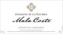 Domaine de la Dourbie Coteaux du Languedoc Mala Coste Rouge 2009 Front Label