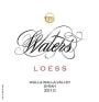 Waters Loess Vineyard Syrah 2010 Front Label