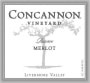 Concannon Reserve Merlot 2015 Front Label