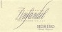 Seghesio San Lorenzo Vineyard Zinfandel 2003  Front Label