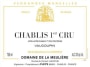 Domaine de la Meuliere Chablis Vaucoupins Premier Cru 2014 Front Label